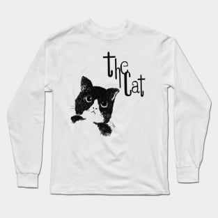 The Cat Face Long Sleeve T-Shirt